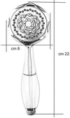 Doccia doccetta anticalcare idromassaggio 3 getti, ergonomica