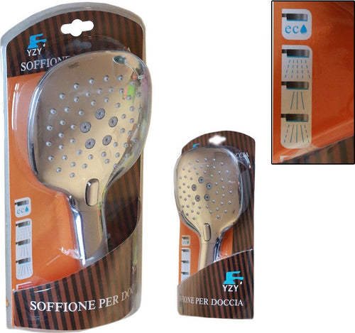 Doccia Doccetta Soffione 3 Getti Anticalcare Con Pulsante Ricambio Doccia 82095 Soffioni Doccia Trade Shop italia - Napoli, Commerciovirtuoso.it