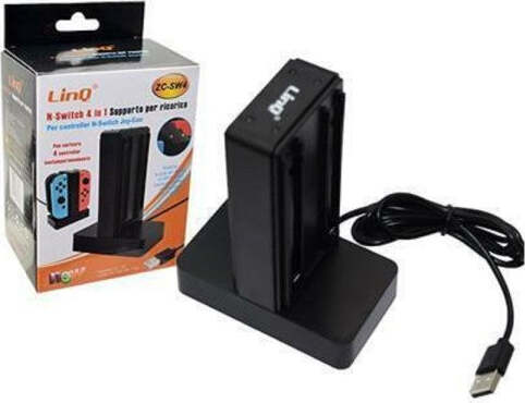 Dock Supporto Di Ricarica Joy-con Controller Nintendo Switch Stazione 4in1 Zc-sw4 Videogiochi/Xbox One/Accessori/Batterie e caricabatterie/Caricabatterie Trade Shop italia - Napoli, Commerciovirtuoso.it
