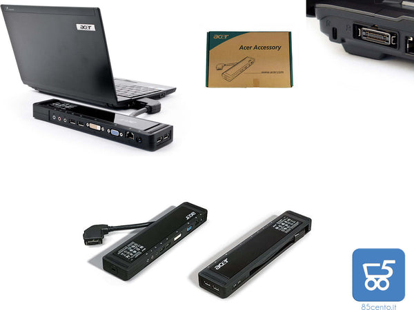 Docking Originale Acer Easyport IV - attacco proprietario specifica per Notebook e Workstation Acer