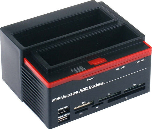 DOCKING STATION TRIPLO TRIPLE 3 HARD DISK 3,5 2,5 DOPPIO SATA 1 IDE HD BOX  Trade Shop italia - Napoli, Commerciovirtuoso.it