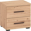 DODO---comodino-moderno-2-cassetti-colore-rovere-cm-44,5-x-33,5-x-43-h-Rovere-Chiaro-Milani-Home