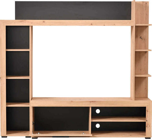 DODO---parete-attrezzata-moderna-colore-rovere-cm-172,5-x-33-x-157,5-h-Rovere-Chiaro-Milani-Home