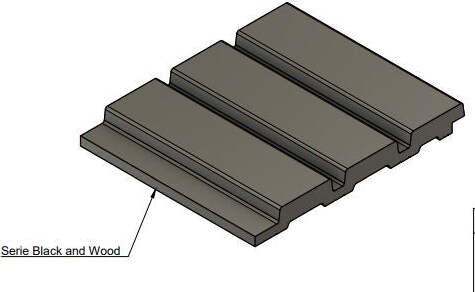 Doga in duropolimero effetto legno Acero sfondo nero 2800x120x12 Fai da te/Pitture trattamenti per pareti e utensili/Strumenti per carta da parati e posa carta da parati/Pannelli a muro 3D Led Mall Home - Napoli, Commerciovirtuoso.it