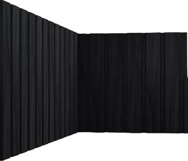 Doga in duropolimero effetto legno Nero oak sfondo nero 2800x120x12 Fai da te/Pitture trattamenti per pareti e utensili/Strumenti per carta da parati e posa carta da parati/Pannelli a muro 3D Led Mall Home - Napoli, Commerciovirtuoso.it