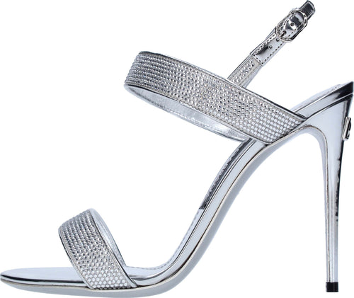 Dolce-&-Gabbana-Sandali-Argento-da-donna