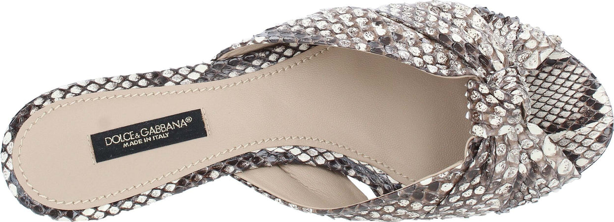 Dolce-&amp;-Gabbana-Sandali-Bianco-da-donna