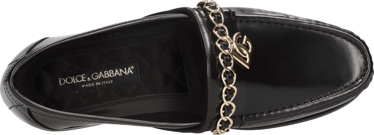 Dolce-&amp;-Gabbana-Scarpe-basse-Nero-da-uomo