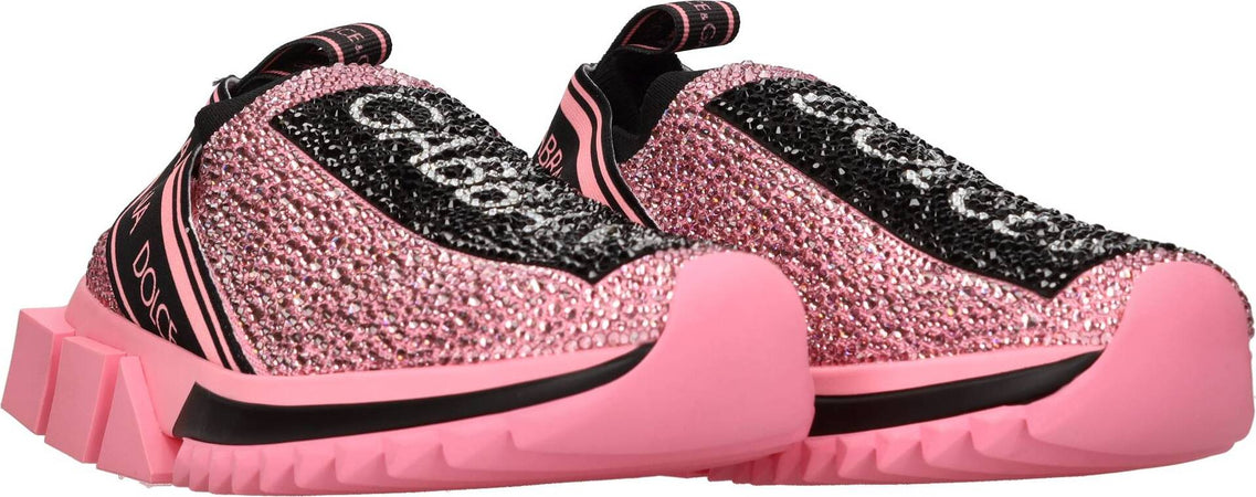 Dolce-&amp;-Gabbana-Sneakers-Rosa-da-donna