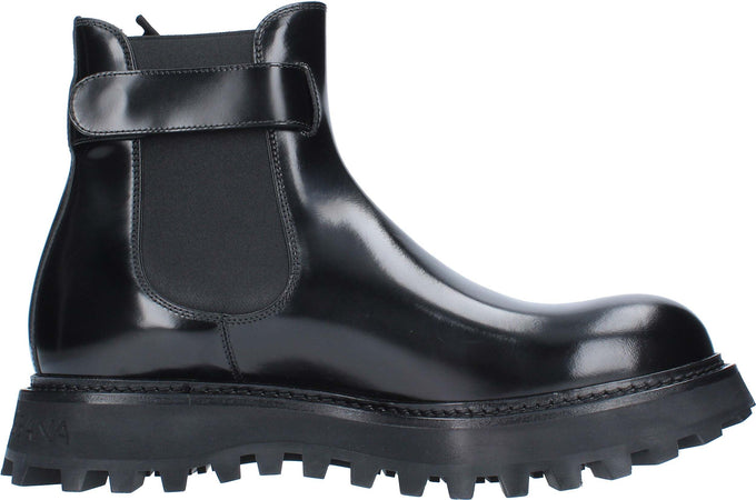 Dolce-&amp;-Gabbana-Stivali-Nero-da-uomo