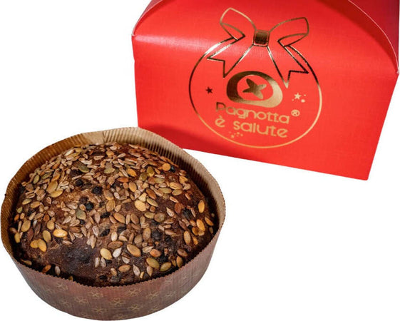 Dolce Di Natale Biologico Senza Zuccheri Aggiunti Dolce Natalizio BIO con Uvetta Sultanina Scorzette Di Arancia Candite E Cioccolato Fondente Alimentari e cura della casa/Pasticceria e prodotti da forno/Torte/Panettoni Pagnotta è Salute - Milazzo, Commerciovirtuoso.it