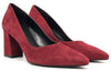DOLCE MODA Decollete in pelle scamosciata bordo