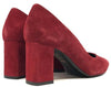 DOLCE MODA Decollete in pelle scamosciata bordo