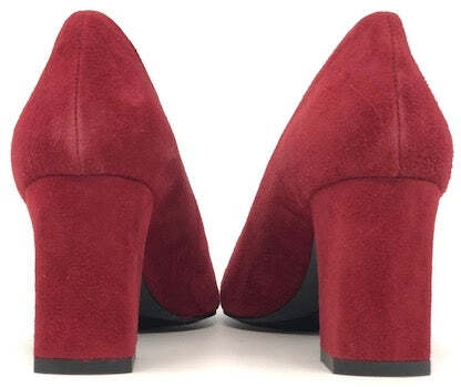 DOLCE MODA Decollete in pelle scamosciata bordo