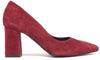 DOLCE MODA Decollete in pelle scamosciata bordo