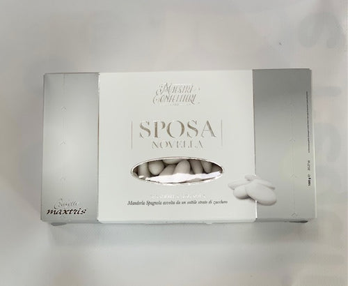 Confetti dolce sposa bianchi.