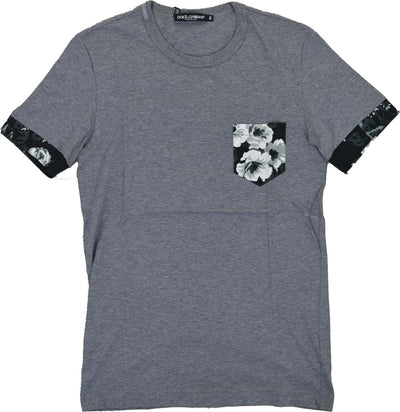 DOLCE&GABBANA-Dolce&Gabbana-T-shirt-Grigia-Uomo-Cotone-Mod.-G8FX9TG7FTWS9000-da-uomo