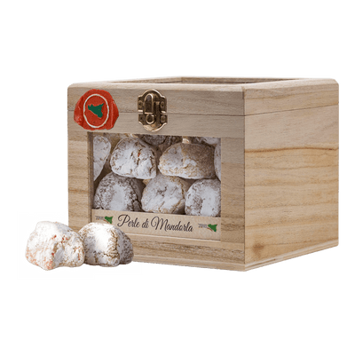 Paste di Mandorla Siciliane Wooden Box 600g