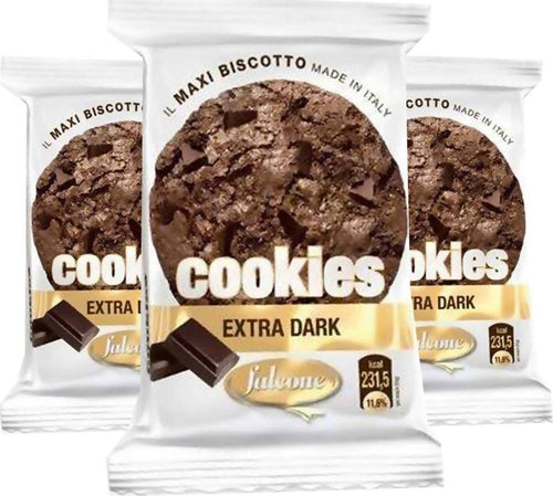 Dolciaria Falcone 40x Biscotti Cookies Extradark Monoporzione 50 Gr Biscotti Con Pezzi Di Cioccolato Confezione Da 40 Pz Alimentari e cura della casa/Pasticceria e prodotti da forno/Biscotti/Con gocce di cioccolato Franco Pausa Caffè - Albano Laziale, Commerciovirtuoso.it