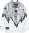 DOLLY-NOIRE-Felpa-Cappuccio-Uomo-Bench-Duomo-Rovesciato-Hoodie-Oversize-White/grey-da-uomo
