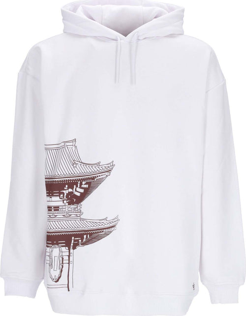 DOLLY-NOIRE-Felpa-Cappuccio-Uomo-Bench-Tokyo-Over-Hoodie-White-da-uomo