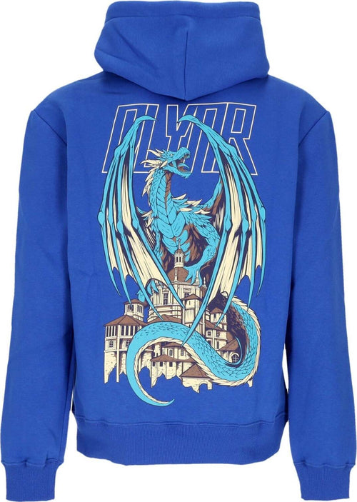 DOLLY-NOIRE-Felpa-Cappuccio-Uomo-Blue-Dragon-Hoodie-Blue-da-uomo