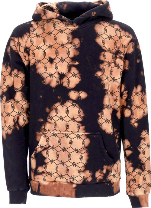 DOLLY-NOIRE-Felpa-Cappuccio-Uomo-Tye-Dye-Monogram-Hoodie-Black-da-uomo