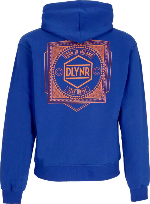 DOLLY-NOIRE-Felpa-Leggera-Cappuccio-Uomo-Corporate-Hoodie-Blue-da-uomo