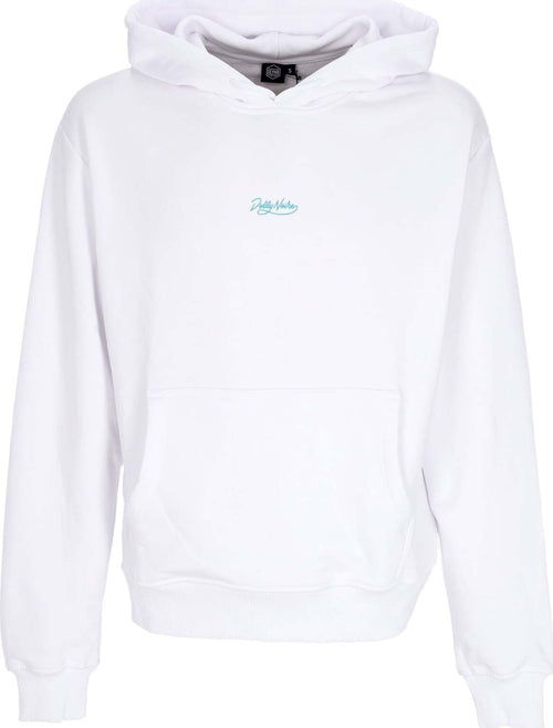 DOLLY-NOIRE-Felpa-Leggera-Cappuccio-Uomo-Medusa-Hoodie-White-da-uomo