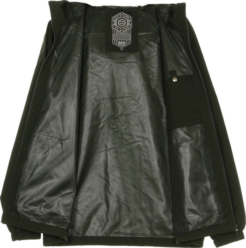 DOLLY-NOIRE-Giacca-a-Vento-Uomo-Full-Zip-Light-Black-da-uomo