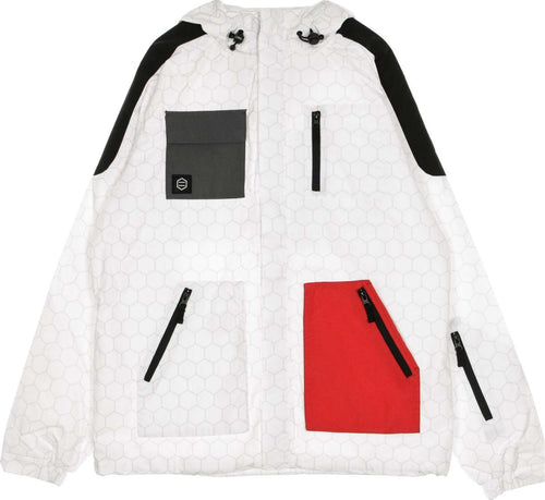 DOLLY-NOIRE-Giacca-a-Vento-Uomo-Soldier-Full-Zip-Jacket-White-da-uomo