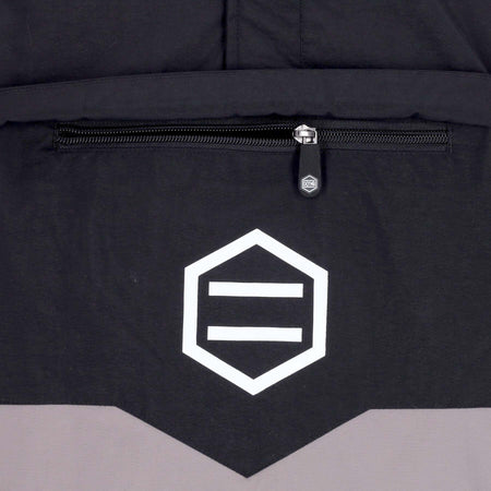 DOLLY-NOIRE-Giaccone-Infilabile-Uomo-Anorak-Jacket-Black/white-da-uomo