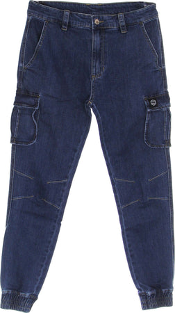 DOLLY-NOIRE-Jeans-Uomo-Cargo-Long-903-Denim-Light-da-uomo