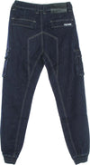 DOLLY-NOIRE-Jeans-Uomo-Cargo-Long-903-Denim-Pants-Denim-Blue-da-uomo