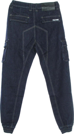 DOLLY-NOIRE-Jeans-Uomo-Cargo-Long-903-Denim-Pants-Denim-Blue-da-uomo