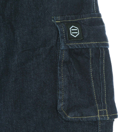 DOLLY-NOIRE-Jeans-Uomo-Cargo-Long-903-Denim-Pants-Denim-Blue-da-uomo