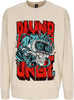 DOLLY-NOIRE-Maglione-Leggero-Uomo-Party-Hard-Skull-Sweater-Beige-Moonlight-da-uomo
