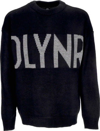 DOLLY-NOIRE-Maglione-Uomo-Dlynr-Sweater-Black-da-uomo