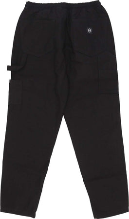 DOLLY-NOIRE-Pantalone-Lungo-Uomo-Canvas-Carpenter-Pants-Black-da-uomo