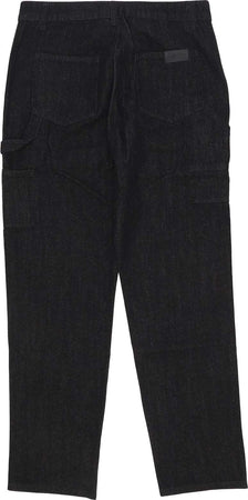 DOLLY-NOIRE-Pantalone-Lungo-Uomo-Denim-Carpenter-Pants-Black-da-uomo