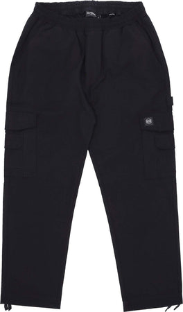 DOLLY-NOIRE-Pantalone-Lungo-Uomo-Lanced-Classic-Baggy-Cargo-Black-da-uomo