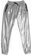 DOLLY-NOIRE-Pantalone-Tuta-Donna-Chrome-Pant-Silver-da-donna