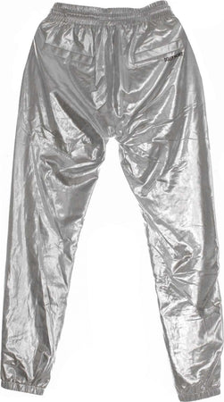 DOLLY-NOIRE-Pantalone-Tuta-Donna-Chrome-Pant-Silver-da-donna