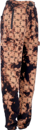 DOLLY-NOIRE-Pantalone-Tuta-Felpato-Uomo-Tye-Dye-Monogram-Sweatpants-Black-da-uomo