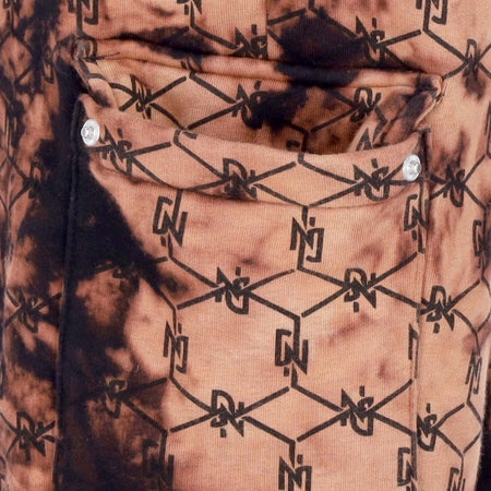 DOLLY-NOIRE-Pantalone-Tuta-Felpato-Uomo-Tye-Dye-Monogram-Sweatpants-Black-da-uomo