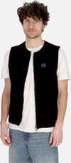 DOLLY-NOIRE-Smanicato-Uomo-Gastly-Evolution-Zipped-Gilet-X-Pokemon-Black-da-uomo