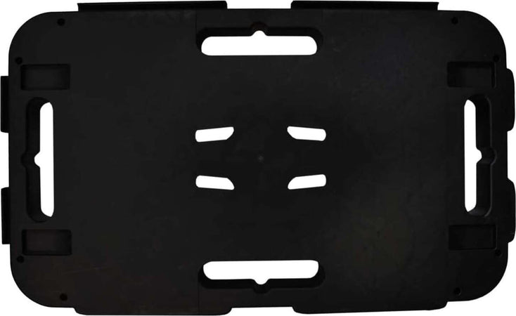 Dolly-Pedana-c/ruote-Portata-statica-300kg-nero