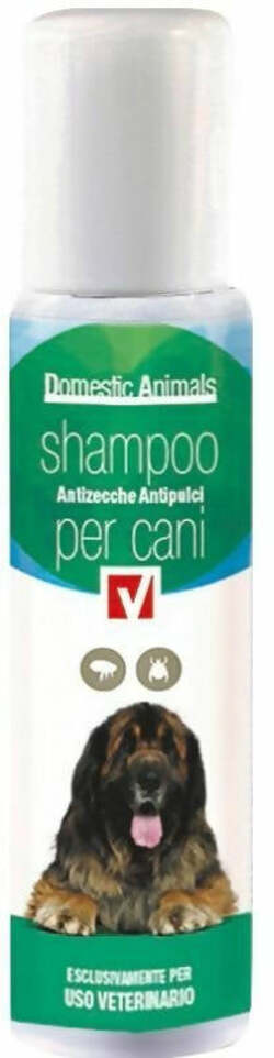 Domestic Animals Shampoo Antizecche E Antipulci per Cani Shampoo Specifico Trattamento Antiparassitario Candioli Spa