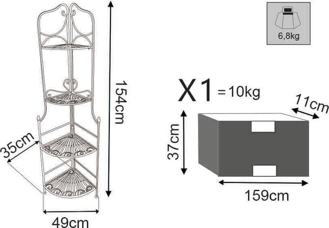 DOMINIQUE---scaffale-4-piani-stile-provenzale-in-ferro-verniciato-Bianco-Milani-Home