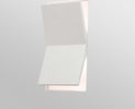 DOMINO Lampada da parete bianca Illuminazione/Illuminazione per interni/Illuminazioni per pareti/Applique Led Mall Home - Napoli, Commerciovirtuoso.it